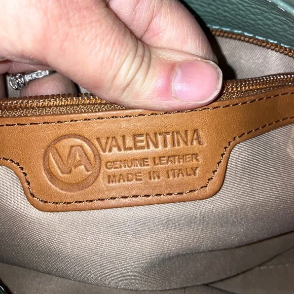 Valentina Genuine Leather Crossbody Bag - Picture 9 of 10